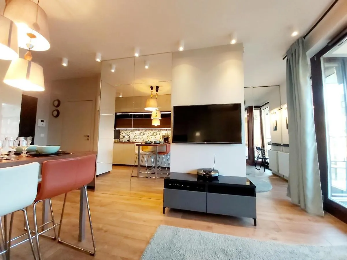 Siedmiogrodzka - Most Handy Location, Aircon & Garage Free Apartment Warsaw